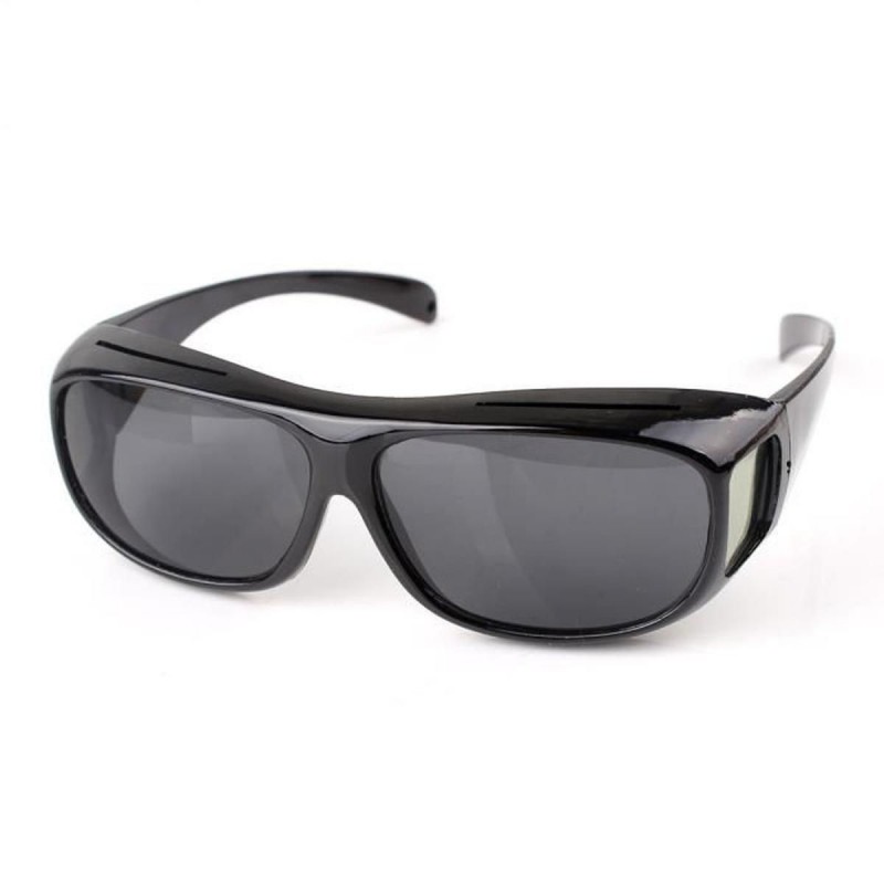 Noir Unisex Hd Goggle Lunettes Soleil Uv Protection Nuit Vision Conduite Nocturne + Cadeau Noir Unisex Hd Goggle Lunettes Soleil Uv Protection Nuit Vision Conduite Nocturne + Cadeau